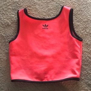 Adidas workout crop top
